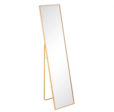 Espejo oro aluminio - cristal