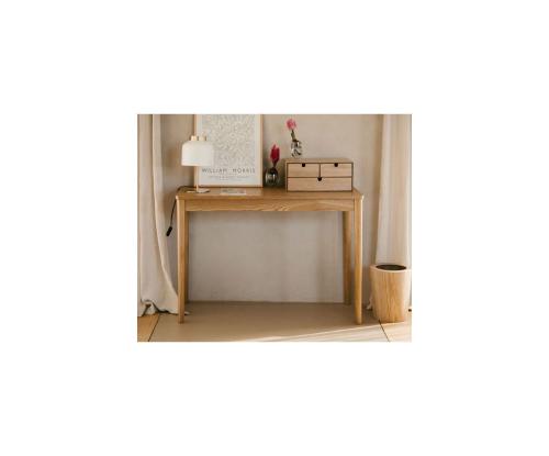 mesa consola nordico marron madera castroman muebles 2
